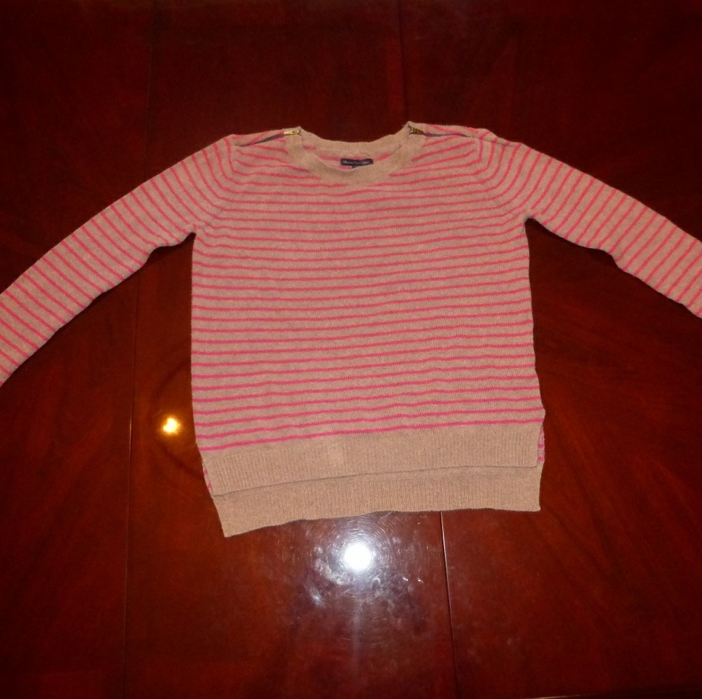Striped American Eagle Sweater